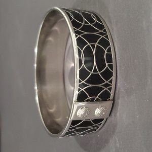 COACH Signature Enamel Bangle Bracelet